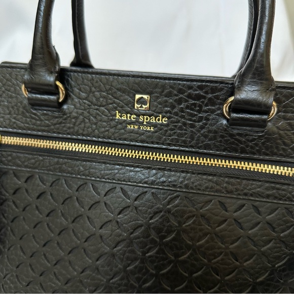 Kate Spade Black Perri Lane Romy Satchel with Removable Crossbody Strap - Picture 2 of 12